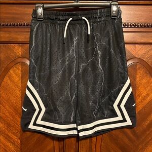 Jordan Boy’s Black and Gray Athletic Shorts